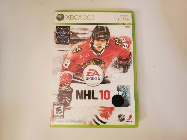Microsoft Xbox 360 NHL 10 video game
