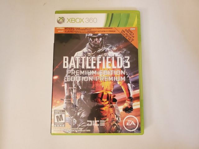 Microsoft Xbox 360 Battlefield 3 Premium Edition video game