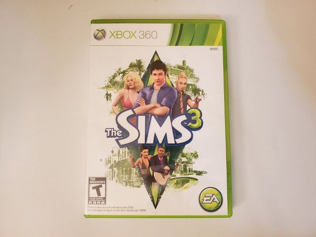 Microsoft Xbox 360 The Sims 3 video game