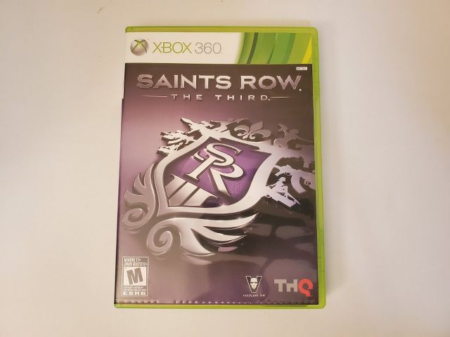 Microsoft Xbox 360 Saints Row The Third video game
