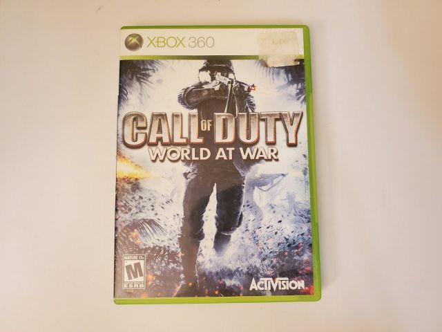 Microsoft Xbox 360 Call of Duty World At War video game