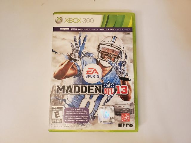 Microsoft Xbox 360 Madden 13 video game