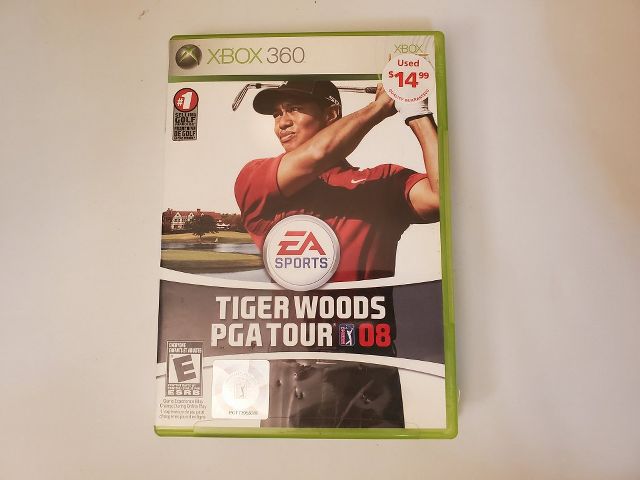 Microsoft Xbox 360 Tiger Woods PGA Tour 08 video game