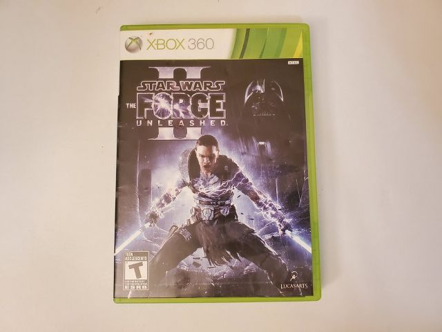 Microsoft Xbox 360 Star Wars II The Force Unleashed video game