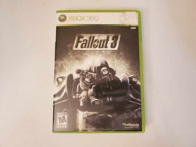 Microsoft Xbox 360 Fallout 3 video game