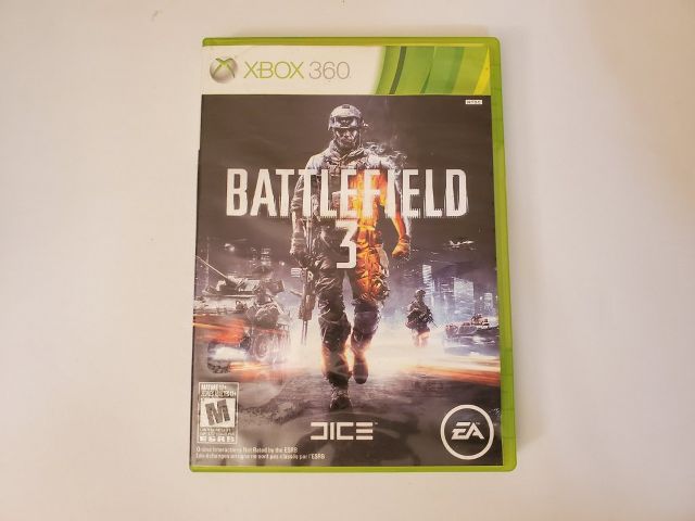 Microsoft Xbox 360 Battlefield 3 video game