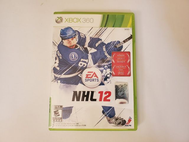 Microsoft Xbox 360 NHL 12 video game