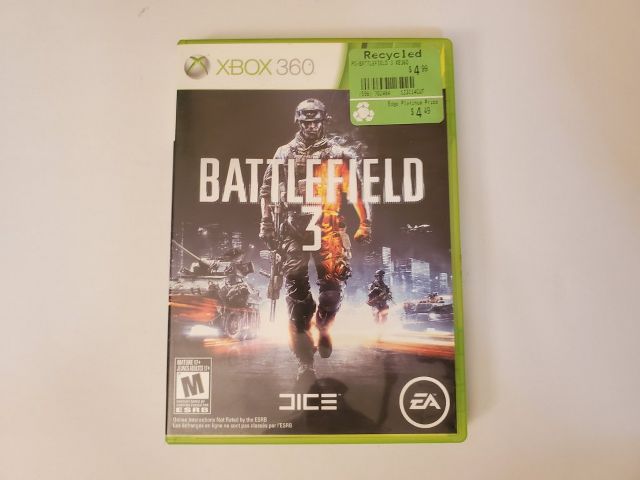 Microsoft Xbox 360 Battlefield 3 video game