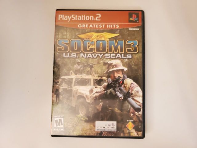 Sony PlayStation 2 SOCOM 3 US Navy Seals Greatest Hits video game