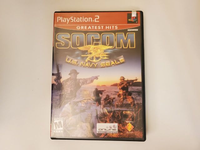 Sony PlayStation 2 SOCOM US Navy Seals Greatest Hits video game