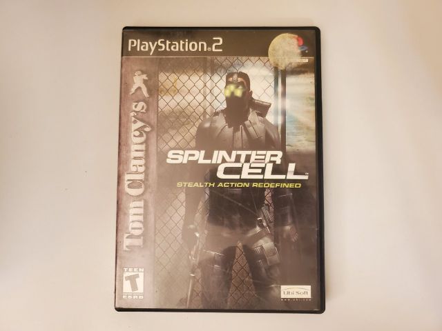 Sony PlayStation 2 Tom Clancy's Splinter Cell video game