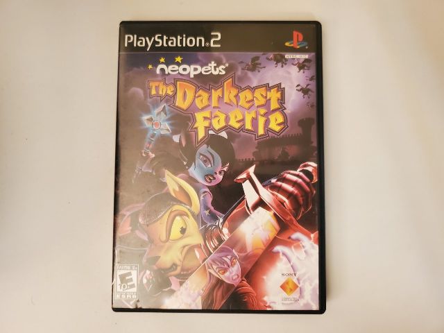Sony PlayStation 2 Neopets The Darkest Faerie video game