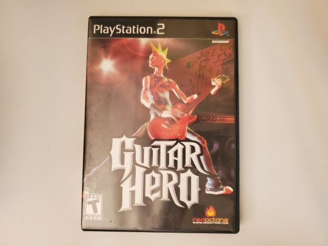 Sony PlayStation 2 Guitar Hero video game