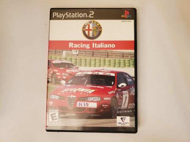 Sony PlayStation 2 Alfa Romeo Racing Italiano video game