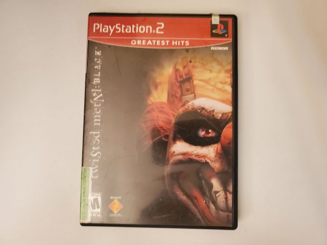 Sony PlayStation 2 Twisted Metal Black Greatest Hits video game