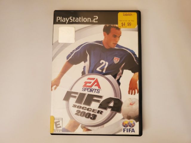 Sony PlayStation 2 FIFA Soccer 2003 video game