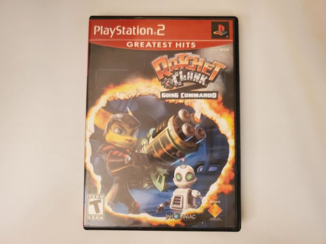 Sony PlayStation 2 Ratchet & Clank Going Commando Greatest Hits video game