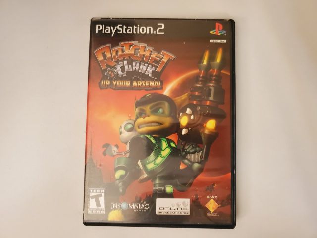 Sony PlayStation 2 Ratchet & Clank Up Your Arsenal video game