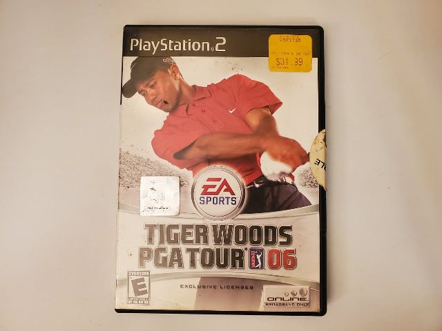 Sony PlayStation 2 Tiger Woods PGA Tour 06 video game