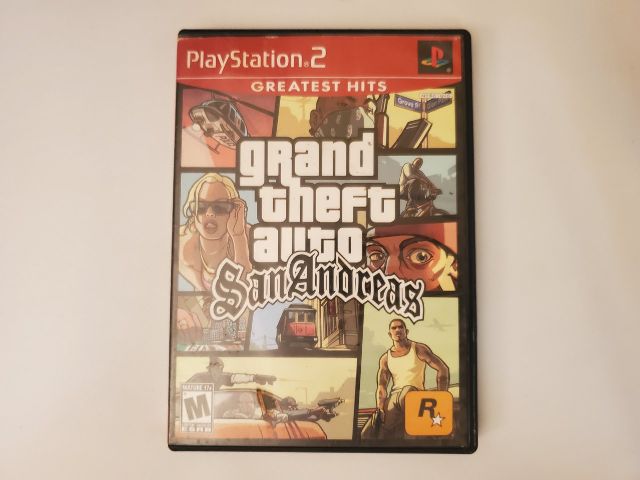 Sony PlayStation 2 Grand Theft Auto San Andreas Greatest Hits video game
