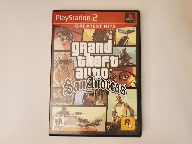 Sony PlayStation 2 Grand Theft Auto San Andreas Greatest Hits video game