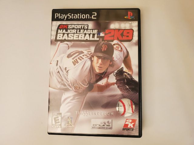 Sony PlayStation 2 Major League Baseball 2K9 video game