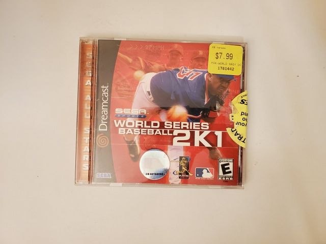 Sega Dreamcast World Series Baseball 2K1 video game