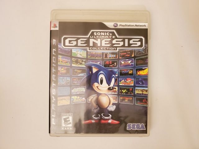 Sony PlayStation 3 Sonic's Ultimate Genesis Collection video game