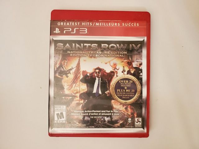 Sony PlayStation 3 Saints Row IV: National Treasure Edition - Greatest Hits video game