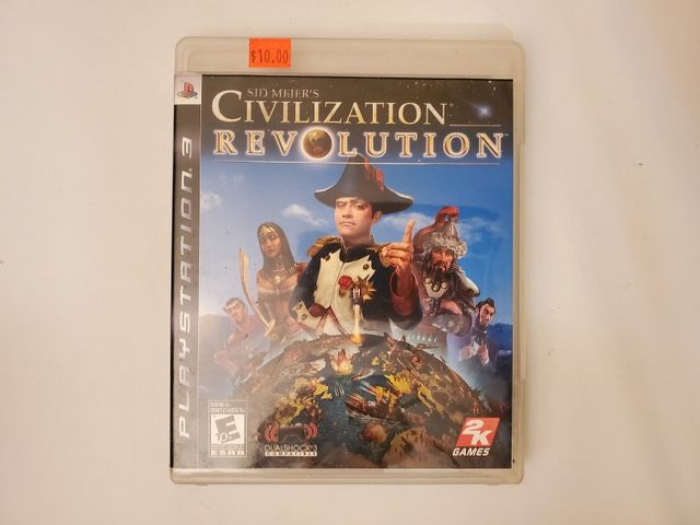 Sony PlayStation 3 Sid Meier's Civilization Revolution video game