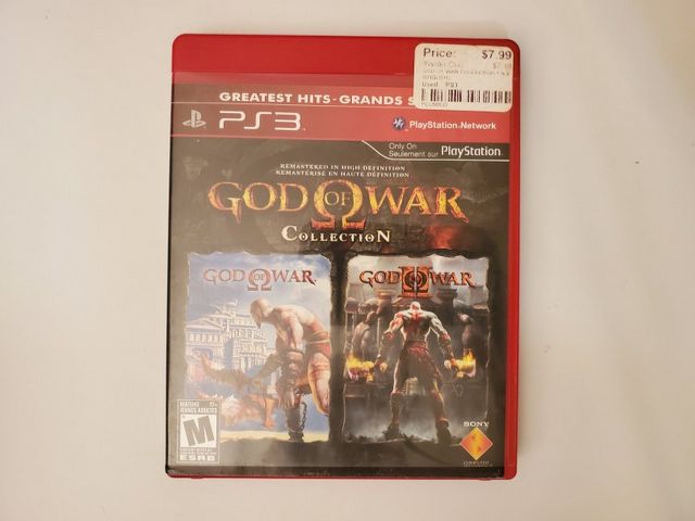 Sony PlayStation 3 God of War Collection Greatest Hits video game
