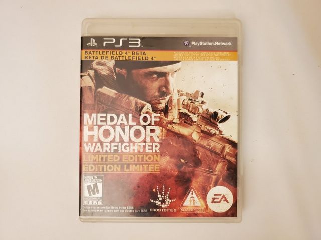 Sony PlayStation 3 Medal of Honor Warfighter Limited Edition video game