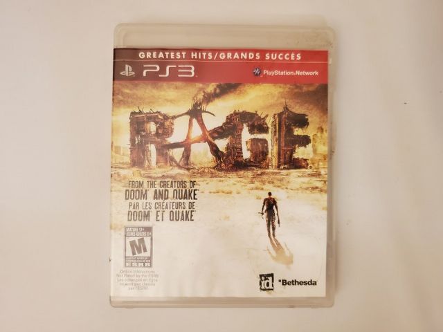 Sony PlayStation 3 Rage Greatest Hits video game