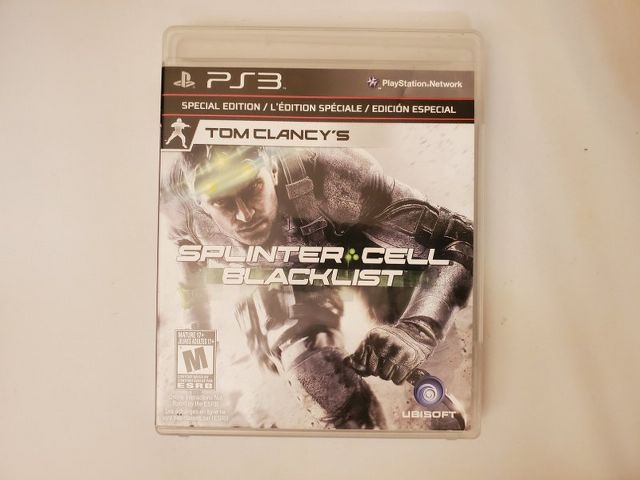 Sony PlayStation 3 Splinter Cell Blacklist Special Edition video game