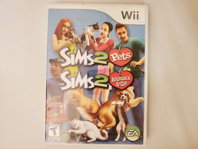 Nintendo Wii The Sims 2 Pets video game