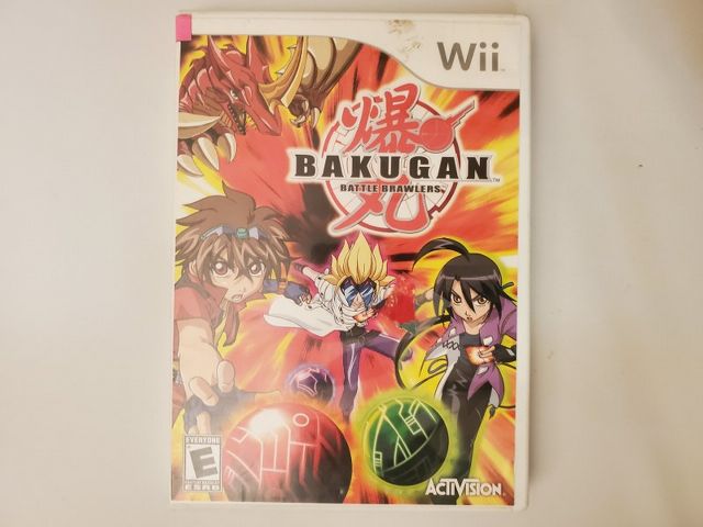 Nintendo Wii Bakugan Battle Brawlers video game