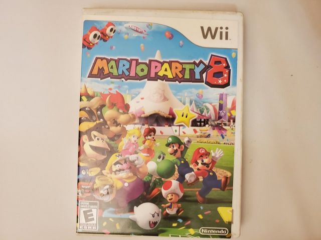 Nintendo Wii Mario Party 8 video game