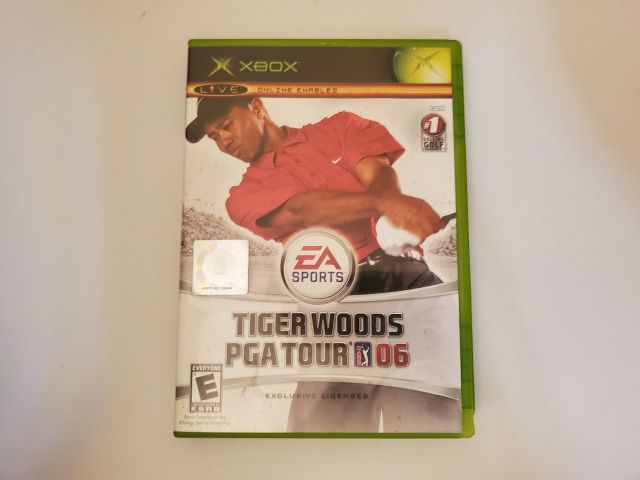 Microsoft Xbox Tiger Woods PGA Tour 06 video game