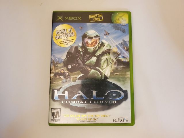 Microsoft Xbox Halo Combat Evolved video game