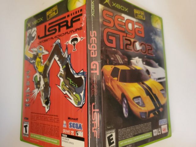 Microsoft Xbox Jet Set Radio Future Sega GT 2002 video game