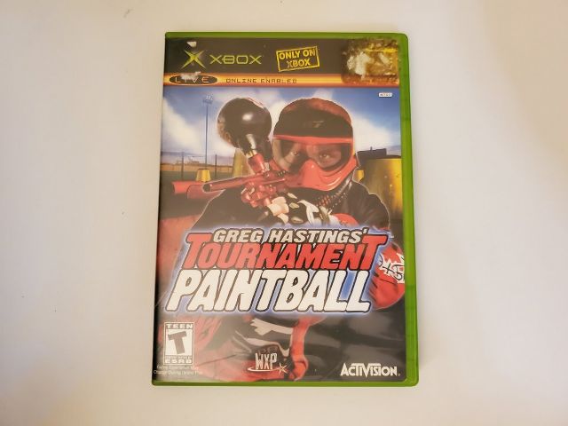 Microsoft Xbox Greg Hastings Tournament Paintball video game