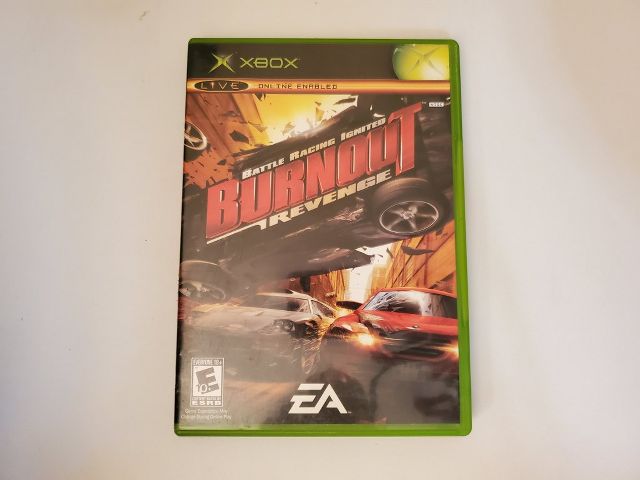Microsoft Xbox Burnout Revenge video game