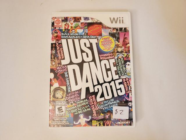 Nintendo Wii Just Dance 2015 video game