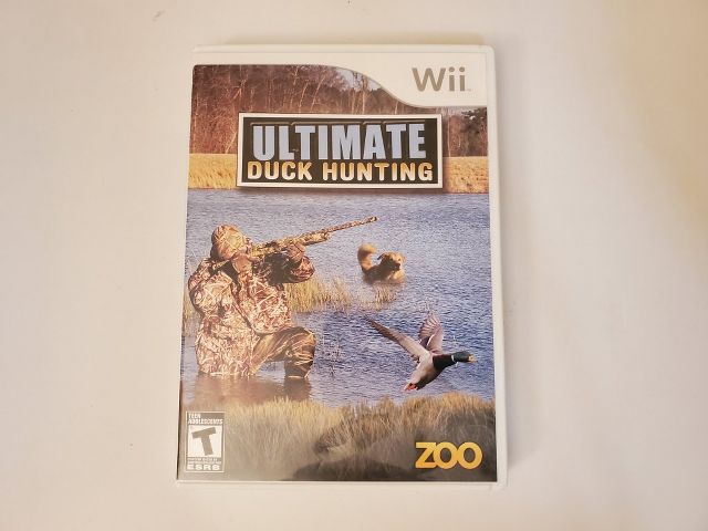 Nintendo Wii Ultimate Duck Hunting video game