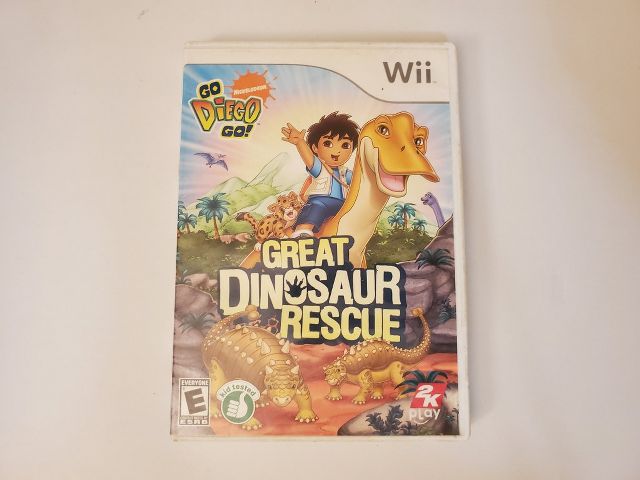 Nintendo Wii Great Dinosaur Rescue video game