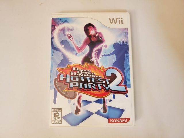 Nintendo Wii Dance Dance Revolution Hottest Party 2 video game
