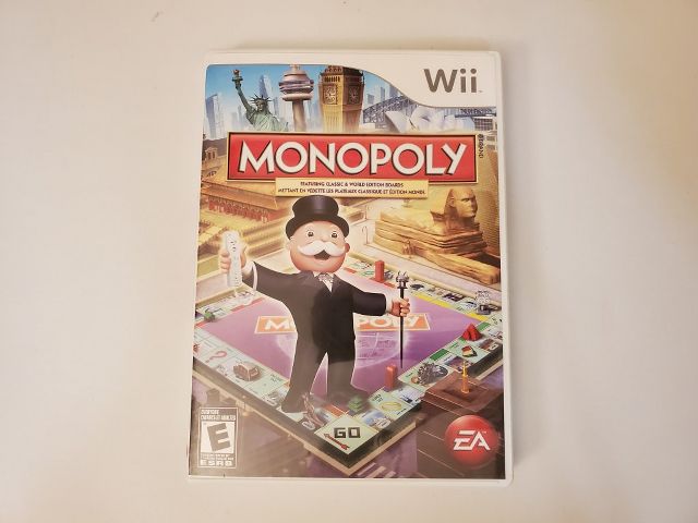 Nintendo Wii Monopoly video game