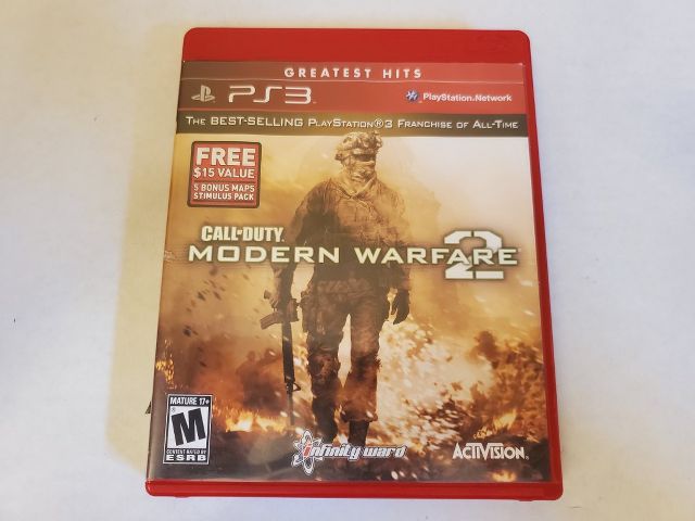 Sony PlayStation 3 Call of Duty Modern Warfare 2 Greatest Hits video game