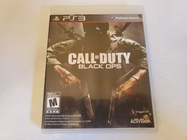 Sony PlayStation 3 Call of Duty Black Ops video game