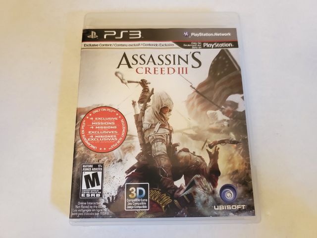 Sony PlayStation 3 Assassin's Creed III video game